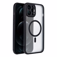 FULL MATTE MAG COVER Ümbris compatible with MagSafe jaoks IPHONE 12 Pro Max must