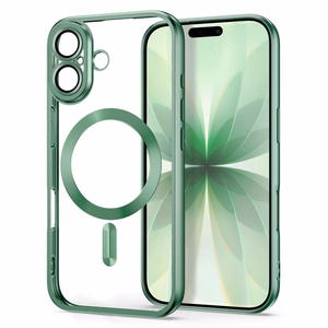 Tech-Protect MagFlex ümbris iPhone 17 jaoks, mattroheline