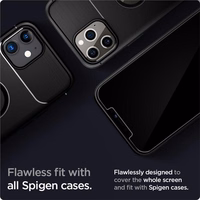 Spigen Glas.tR EZ Fit karastatud klaas iPhone 12 / iPhone 12 Pro jaoks - 2 tk.