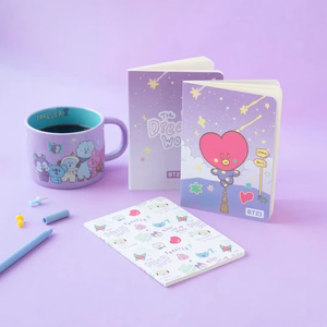 BT21 TATA A6 märkmike komplekt, 3 tk