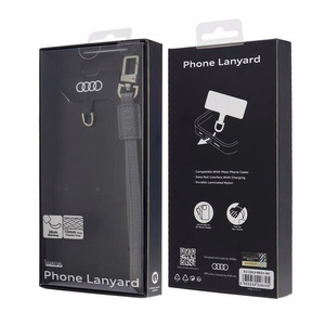 Audi universaalne telefoni rihm 28cm 10mm nahast hall AU-HSLSL-GT/D1-GY