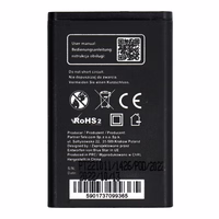 Aku jaoks Nokia 1208 / 1200 / C1 / 1616 / 1800 1100 mAh Sinine Star