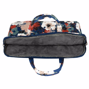 Wonder Briefcase Laptop 15-16 inches sinine and camellias