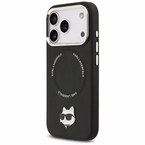KARL LAGERFELD ümbris jaoks IPHONE 17 Pro compatible with MagSafe KLHMP17LPSMLRCHK (PU Choupette Pin) must