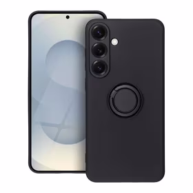 SILICONE RING ümbris jaoks SAMSUNG S25 Plus must