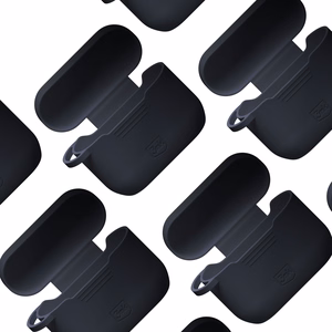 3mk Silicone AirPods Ümbris jaoks AirPods Pro 3 - must