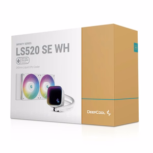 DeepCool LS520 SE WH protsessori kõik-ühes vedelikjahuti 12 cm valge 1 tk