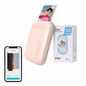 Liene Pearl 2x3" Portable Photo Printer (Pink)