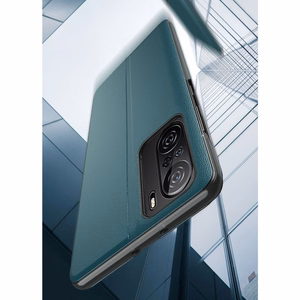 Eco Leather View Case элегантный чехол-книжка с функцией подставки Xiaomi Redmi K40 Pro + / K40 Pro / K40 / Poco F3 красный