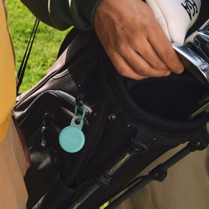 Chipolo LOOP – Rechargeable Bluetooth Tracker with Silicone Loop for iOS & Android, Mint