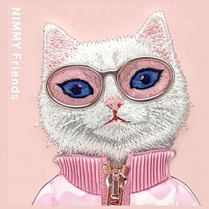 Nimmy Cool&Cute 2.0 Cat Ümbris jaoks iPhone 16 - Roosa