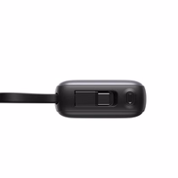 Joyroom JR-PBF27 10000mAh 22.5W Powerbank sisseehitatud USB-C ja Lightning kaablitega - Must