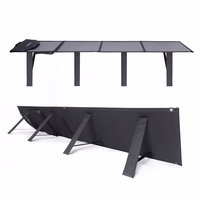 Choetech SC009-V2 solar foldable Laadija 100W USB-C / 2x USB-A PD QC - must