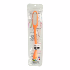 Mini LED Lamp Silikoon USB Oranž