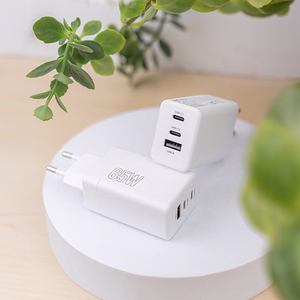 Maxlife MXTC-08-65ACC PD QC laadija 2x USB-C 1x USB 65W valge