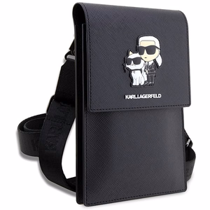 Karl Lagerfeld сумка KLWBSAKCPMK чёрный/чёрный Saffiano Karl & Choupette