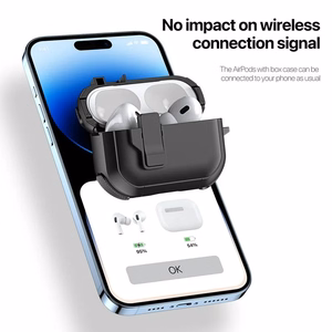 DUX DUCIS PECP - TPU+PC protective case jaoks AirPods 4 must