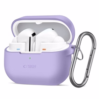 Tech-Protect Silicone Hook Ümbris jaoks Samsung Galaxy Buds 3 / 3 FE / 3 Pro - Purple
