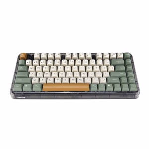 ASUS KD201 Jelly75 juhtmevaba/Bluetooth klaviatuur Milk White