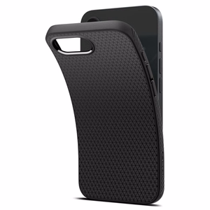 Spigen Liquid Air iPhone 16e Ümbris - Matte must