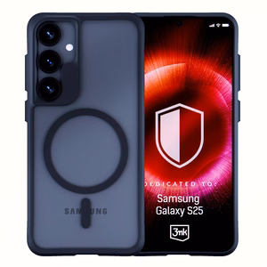 3mk Satin Armor MagCase jaoks Samsung Galaxy S25 - läbipaistev