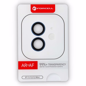 Camera glass to iPhone 12 / 12 Mini Forcell Premium blue