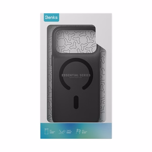 Benks Magnetic Lucid Armor Case (C.K.PC.AP.BK.0072) for Iphone 18 Pro/17 Pro black (Camera Control Button)