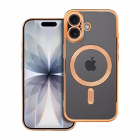 ELECTRO MAG COVER case compatible with MagSafe jaoks IPHONE 17 kuldne