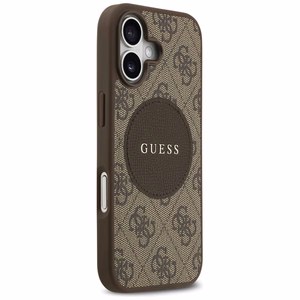 Guess 4G Circle Classic Logo MagSafe ümbris jaoks iPhone 17 - brown