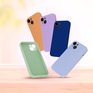 Силиконовый Чехол для iPhone 17 6,3" голубой