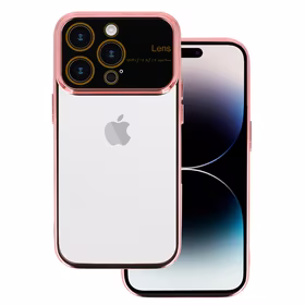 Electro Lens Ümbris jaoks Iphone 13 Pro Max Rose kuldne