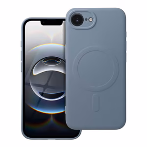 SILICONE MAG ÜMBRIS compatible with MagSafe jaoks IPHONE 16e helesinine
