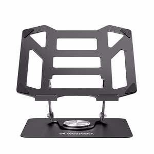 Wozinsky WDCX-X19-AB HardStand 360° Rotation Laptop and Tablet Stand - Black