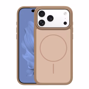 Frame Thin Mag ümbris for iPhone 17 Pro 6,3" pruun