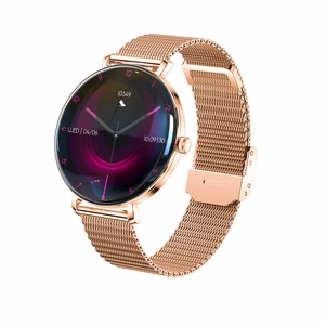 Forever Smartwatch Lucca SB-370 Rose Kuldne - Leopard Print