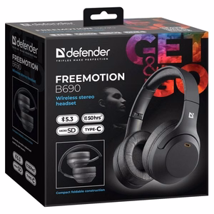 HEADPHONES DEFENDER BLUETOOTH FREEMOTION B690 must