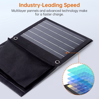 Solar travel charger Choetech SC005 22W 2.4A