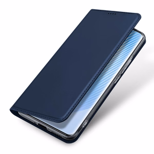 Dux Ducis Skin Pro Ümbris jaoks Honor Magic5 Flip Card Wallet Stand sinine