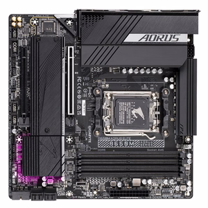 Материнская плата GIGABYTE B650M AORUS Elite AMD Ryzen 9000 DDR5 8000MHz PCIe 5.0 2.5GbE USB 3.2 Gen 2x2