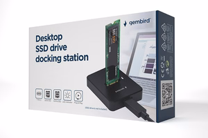 Gembird DD-U3M2 storage drive docking station USB 3.2 Gen 1 (3.1 Gen 1) Type-C must