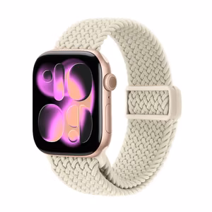 Crong Wave Band punutud Apple Watch rihm, 38/40/41/42 mm, beež