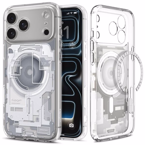 Spigen Ultra Hybrid MagSafe Zero One ümbris iPhone 18 Pro Max / 17 Pro Max jaoks, valge