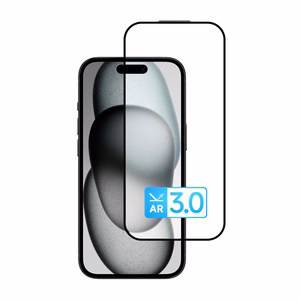 Karastatud klaas Tel Protect 10X AR 3.0 AntiReflective Titanium Iphone 15 (ümbrik)