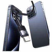 USAMS Kaabel USB-C - USB-C 60W 1.2m Aluminum Alloy Data Cable SY Series SJ724USB01 (US-SJ724)