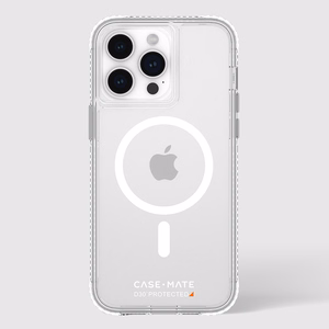 Case-Mate Ultra Tough+ D3O MagSafe ümbris seadmele iPhone 15 Pro Max, läbipaistev