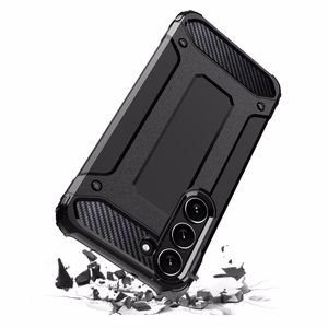 Armor Carbon Ümbris jaoks Samsung Galaxy A35 Must