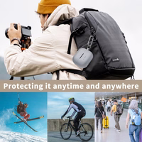 Tech-Protect Silicone Hook Ümbris jaoks Samsung Galaxy Buds 3 / 3 Pro - Brown