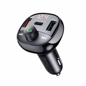 FM modulaator Remax RCC331 54.5W 2xUSB-A/1xUSB-C must