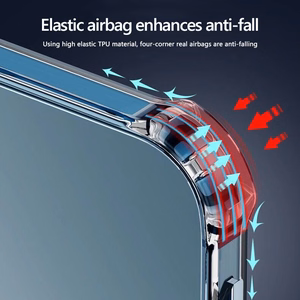 Tel Protect MagSilicone ümbris iPhone 14 Pro läbipaistev