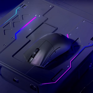 Machenike L8 Max Juhtmevaba mänguhiir koos Laadimisalus - must